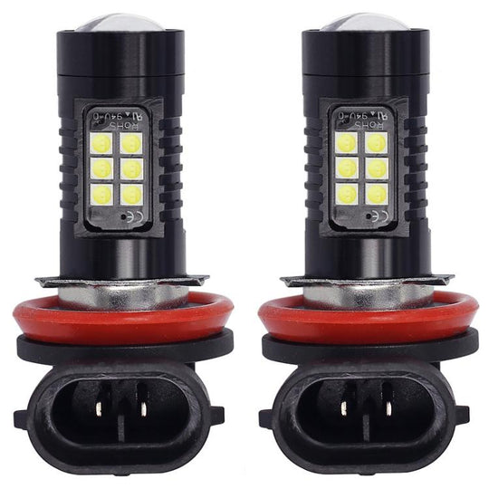 1pair Automotive High-power LED White Light Fog Lamp(H11)