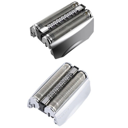 For BRAUN 70S Electric Shaver Silver Mesh Cutter Head Upgraded Version, Style: Without Words(Plastic Package) - Shavers Parts by buy2fix | Online Shopping UK | buy2fix