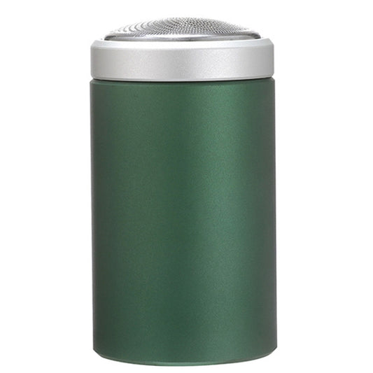 Motorized Men Mini Travel Portable Beard Razor Washable(Green) - Shavers & Accessories by buy2fix | Online Shopping UK | buy2fix