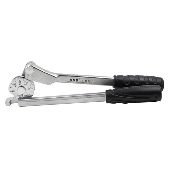 HSD TB-3208 8mm Diameter Manual Stainless Steel Pipe Iron Tube Bender Air Conditioner Copper Pipe Aluminum Pipe Bender