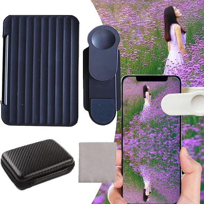 Smartphone Camera Mirror Reflection Clip Selfie Reflector Shooting Supplies, Spec: Black Kit - Others Accessories by buy2fix | Online Shopping UK | buy2fix