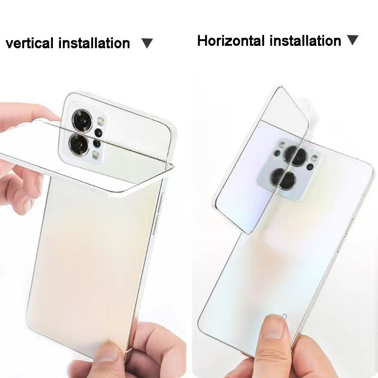 Smartphone Camera Mirror Reflection Clip Selfie Reflector Shooting Supplies, Spec: With Remote Control White - Others Accessories by buy2fix | Online Shopping UK | buy2fix