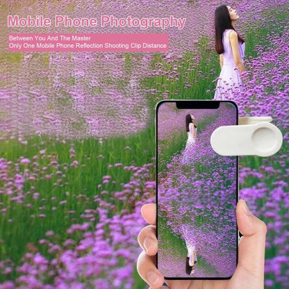 Smartphone Camera Mirror Reflection Clip Selfie Reflector Shooting Supplies, Spec: Black Kit - Others Accessories by buy2fix | Online Shopping UK | buy2fix