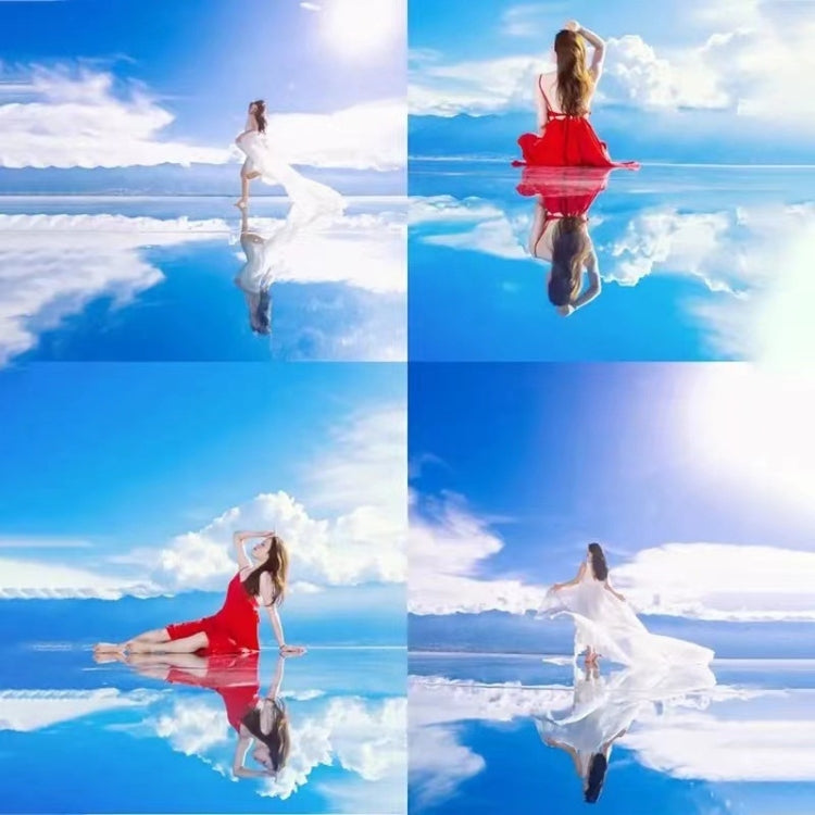 Smartphone Camera Mirror Reflection Clip Selfie Reflector Shooting Supplies, Spec: With Remote Control White - Others Accessories by buy2fix | Online Shopping UK | buy2fix