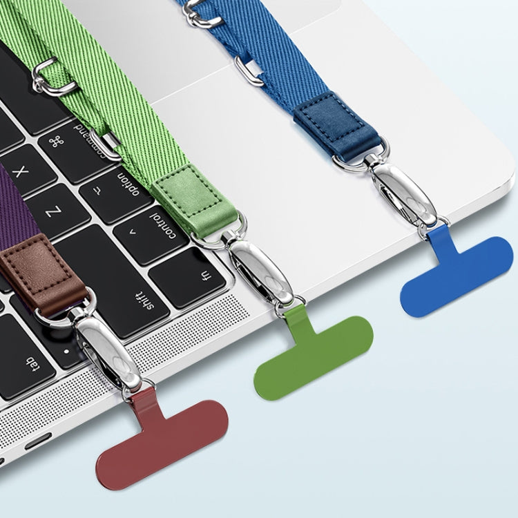 Mobile Phone Messenger Lanyard Adjustable Wide Hanging Neck Sling(Silver) - Lanyards & Wrist Straps by buy2fix | Online Shopping UK | buy2fix