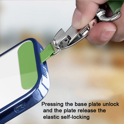 Mobile Phone Messenger Lanyard Adjustable Wide Hanging Neck Sling(Dark Purple) - Lanyards & Wrist Straps by buy2fix | Online Shopping UK | buy2fix