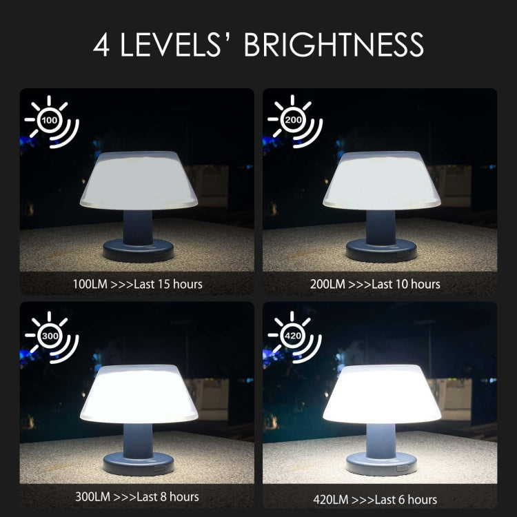 Outdoor Bar Dining Bar Atmosphere Solar Night Light Desktop Table Lamp by buy2fix