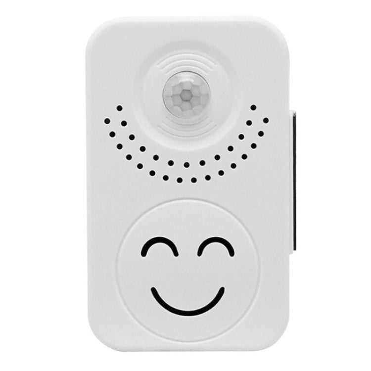 Small Horn Voice Announcement Sensor Entrance Voice Broadcaster Can Used As Doorbell, Specification: Battery Square by buy2fix