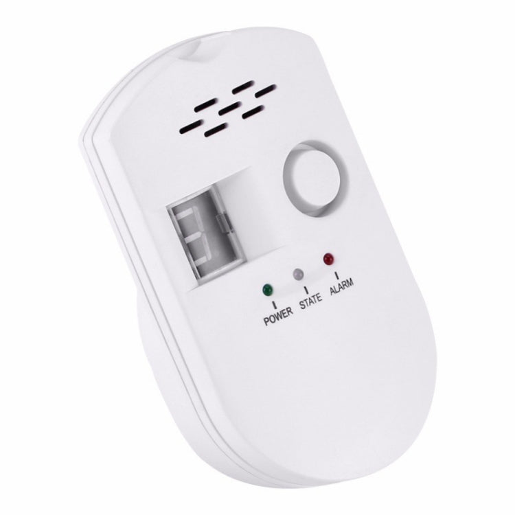 Combustible Gas Pipeline Digital Display Alarm, Specification: EU Plug by buy2fix