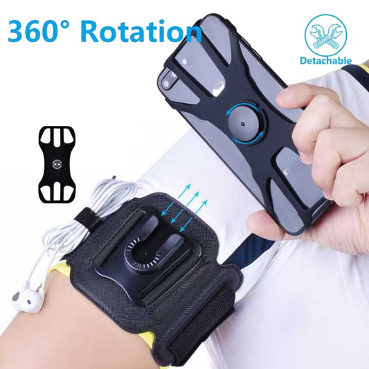 For 4.5-7 inch Phone Sports Removable Bag, Style: Armband(Blue) - Other by buy2fix | Online Shopping UK | buy2fix
