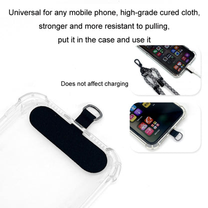 10mm Thick Rope Mobile Phone Anti-Lost Adjustable Lanyard Spacer(Rose Purple) - Lanyards & Wrist Straps by buy2fix | Online Shopping UK | buy2fix
