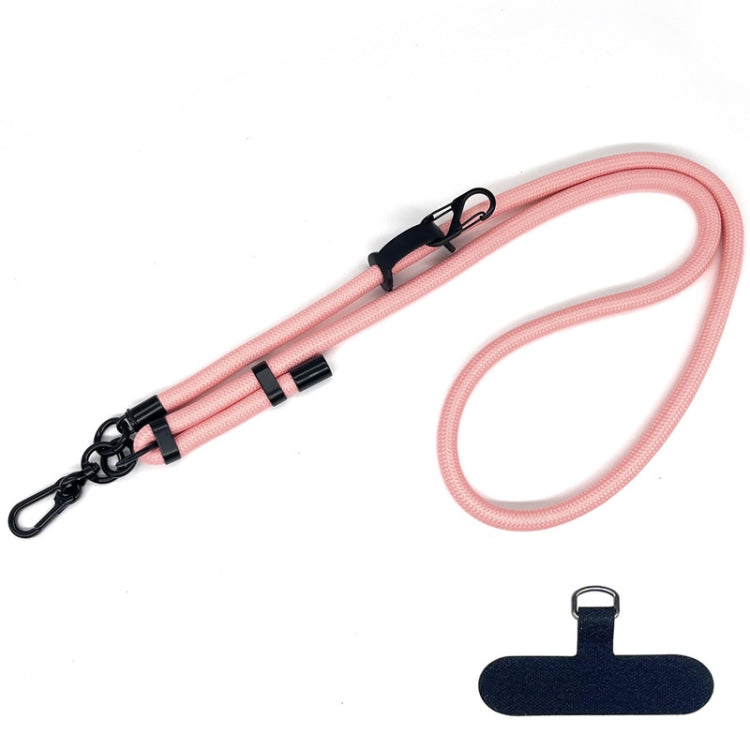 10mm Thick Rope Mobile Phone Anti-Lost Adjustable Lanyard Spacer(Pink) - Lanyards & Wrist Straps by buy2fix | Online Shopping UK | buy2fix