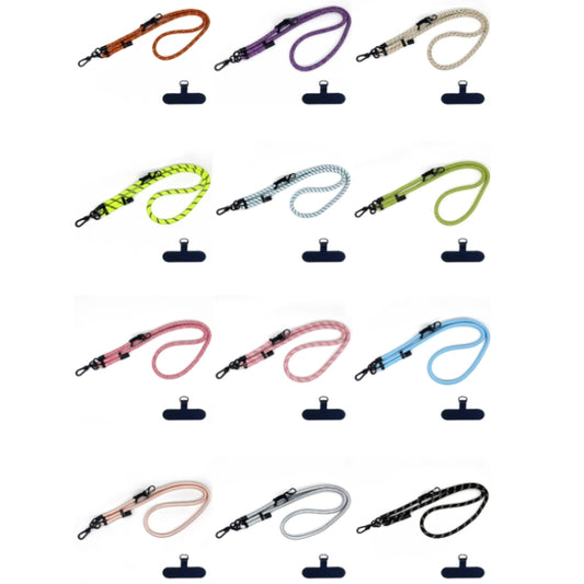 10mm Thick Rope Mobile Phone Anti-Lost Adjustable Lanyard Spacer(Sky Blue) - Lanyards & Wrist Straps by buy2fix | Online Shopping UK | buy2fix