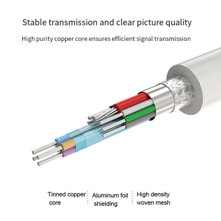 USB-C/Type-C To VGA HD Converter 1080P Laptop Connecting Display Mobile Phone Same Screen Line by buy2fix
