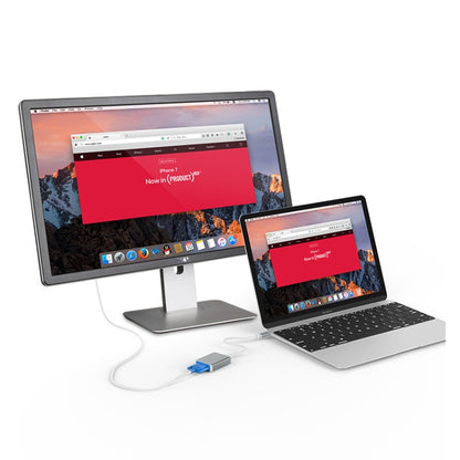USB-C/Type-C To VGA HD Converter 1080P Laptop Connecting Display Mobile Phone Same Screen Line by buy2fix