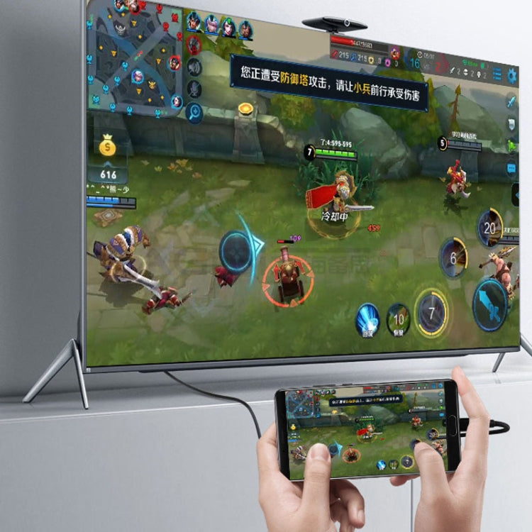 USB-C/Type-C To VGA HD Converter 1080P Laptop Connecting Display Mobile Phone Same Screen Line by buy2fix