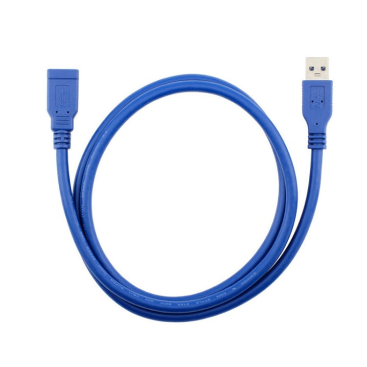 USB 3.0 Male To Female Computer Mouse Keyboard USB Extension Cable, Size: 1.5m(Blue) by buy2fix