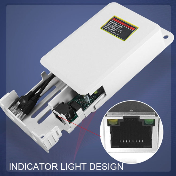 POE-4812FG 48V To 12V Isolated Standard POE Splitter Outdoor Monitoring Waterproof Power Supply Module by buy2fix