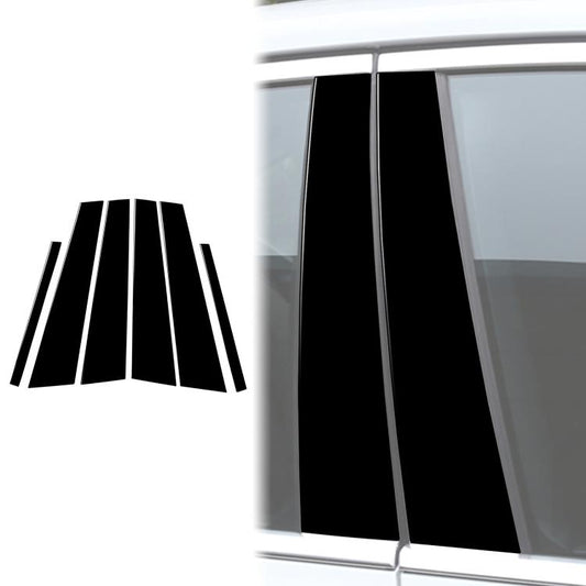 For BMW 3 Series G20 Universal B-pillar Decorative Sticker for Left and Right Drive(Black) - Car Interior Mouldings by buy2fix | Online Shopping UK | buy2fix