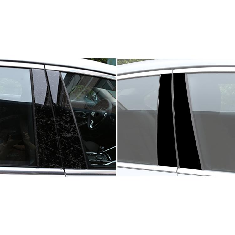 For BMW 3 Series G20 Universal B-pillar Decorative Sticker for Left and Right Drive(Black) - Car Interior Mouldings by buy2fix | Online Shopping UK | buy2fix