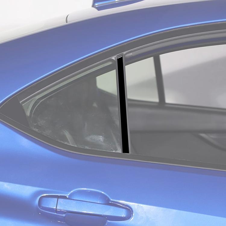 For BMW 3 Series G20 Universal B-pillar Decorative Sticker for Left and Right Drive(Black) - Car Interior Mouldings by buy2fix | Online Shopping UK | buy2fix