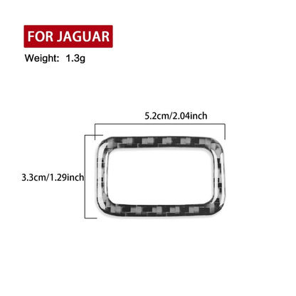 For Jaguar F-TYPE 2013+ Left And Right Drive Universal Trunk Button Sticker(Red) by buy2fix