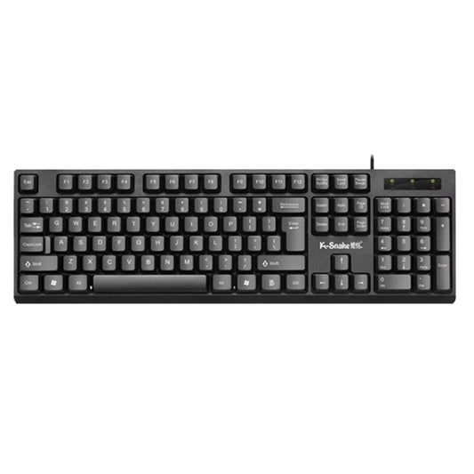 K-Snake K001 Wired Keyboard And Mouse Set Desktop Computer Keyboard, Style: Without Mouse - Wired Keyboard by K-Snake | Online Shopping UK | buy2fix