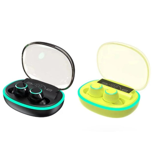 In-Ear Binaural Noise Reduction Wireless Bluetooth Earphones with Power Bank Function(Fluorescent Green) - Bluetooth Earphone by buy2fix | Online Shopping UK | buy2fix