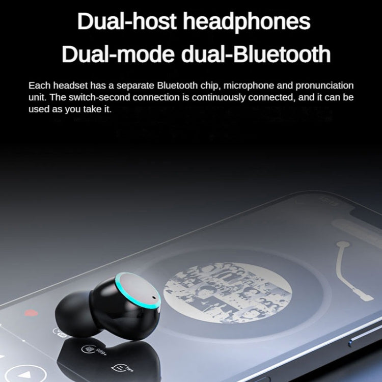In-Ear Binaural Noise Reduction Wireless Bluetooth Earphones with Power Bank Function(Fluorescent Green) - Bluetooth Earphone by buy2fix | Online Shopping UK | buy2fix