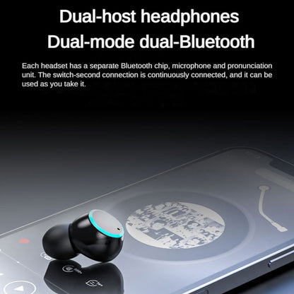 In-Ear Binaural Noise Reduction Wireless Bluetooth Earphones with Power Bank Function(Fluorescent Green) - Bluetooth Earphone by buy2fix | Online Shopping UK | buy2fix