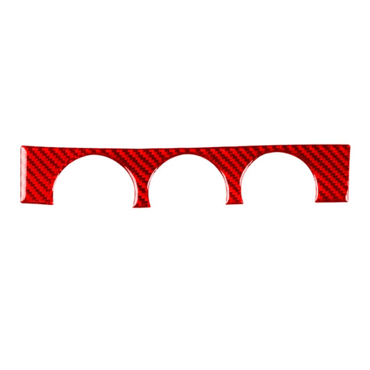 For Jaguar F-TYPE 2013+ Left and Right Drive Universal Air Conditioner Knob Decorative Sticker(Red) by buy2fix