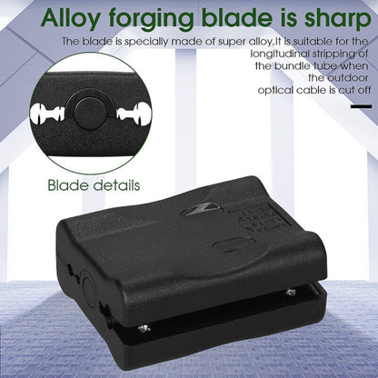 FTTH Fiber Optical Stripper Loose Tube Longitudinal Cable Stripper 1.5-3.3MM by buy2fix