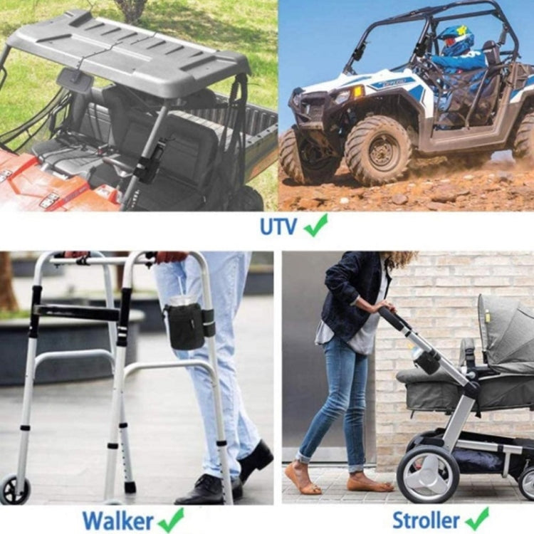 Bicycle Water Cup Holder Stroller Hanging Bottle Bag(Grey) by buy2fix