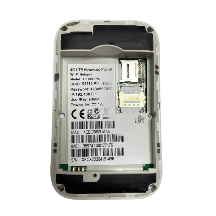 E5785-PRO Eurasian Edition 4G Mobile WIFI Pocket Hotspot LCD Sim Card Router by buy2fix