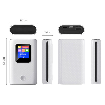 MF905C Asia 4G LTE WIFI Router Portable 6000mAh Charging Treasure Wireless Hotspot 150Mbps Pocket Mobile Modem by buy2fix