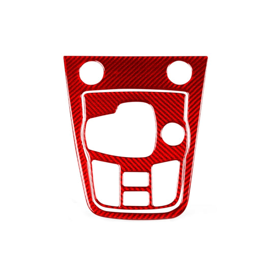 For Jaguar F-TYPE 2013+ 2pcs/ Set Panel Gear Position Decorative Sticker, Size: Left-hand Drive(Red) by buy2fix