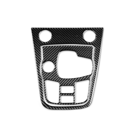 For Jaguar F-TYPE 2013+ 2pcs/ Set Panel Gear Position Decorative Sticker, Size: Right-hand Drive(Black) by buy2fix