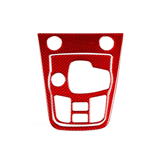 For Jaguar F-TYPE 2013+ 2pcs/ Set Panel Gear Position Decorative Sticker, Size: Right-hand Drive(Red) by buy2fix