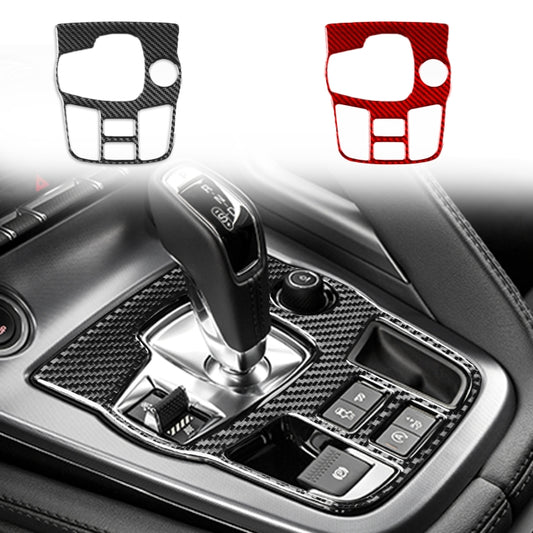 For Jaguar F-TYPE 2013+ Gear Panel Decorative Sticker, Size: Left-hand Drive(Black) by buy2fix