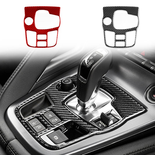 For Jaguar F-TYPE 2013+ Gear Panel Decorative Sticker, Size: Right-hand Drive(Black) by buy2fix