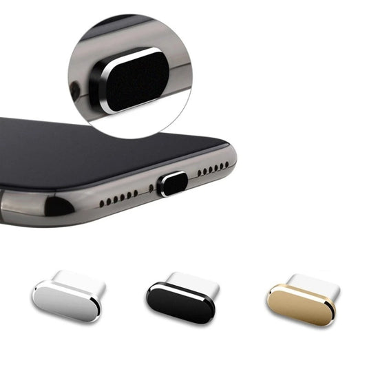 Type-C/USB-C Port Mobile Phone Charging Port Dust Plug Phone Protector Dust Cap(Silver) - Anti-dust & Ear Caps by buy2fix | Online Shopping UK | buy2fix