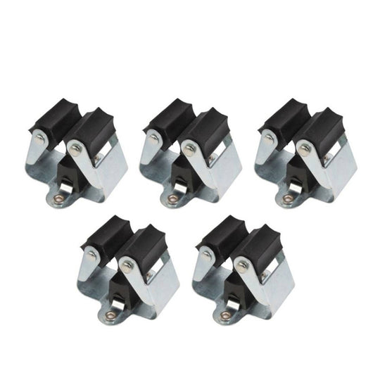 HILDA 5 pcs /Set With 10 Expansion Screw Wall Mounted Perforated Storage Tool Holder Kitchen Hanging Rack