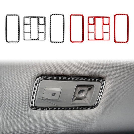 For Volkswagen Sagitar 2019-2023 3pcs /Set Left-hand Drive Reading Light Button Sticker(Black) - Car Interior Mouldings by buy2fix | Online Shopping UK | buy2fix