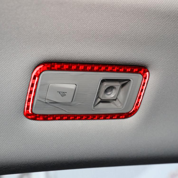 For Volkswagen Sagitar 2019-2023 3pcs /Set Left-hand Drive Reading Light Button Sticker(Red) - Car Interior Mouldings by buy2fix | Online Shopping UK | buy2fix