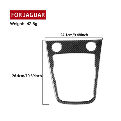 For Jaguar F-TYPE 2013+ Left And Right Drive Universal Gear Frame Sticker(Black) by buy2fix