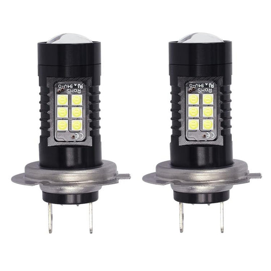 1pair Automotive High-power LED White Light Fog Lamp(H7)