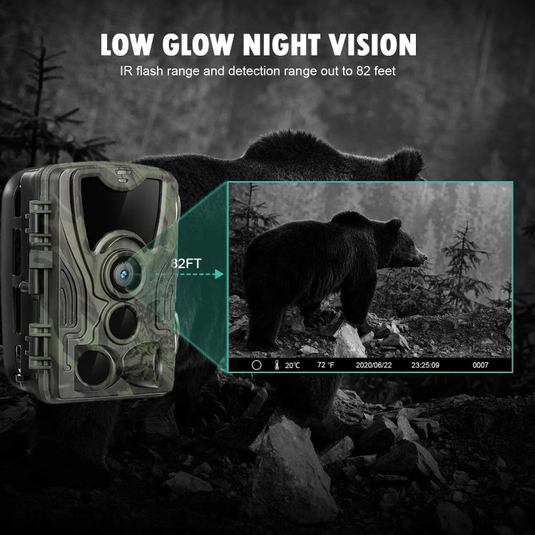 HC-801A-Li Outdoor Infrared Night Vision Lithium Battery Monitoring Camera - Hunting Cameras by buy2fix | Online Shopping UK | buy2fix