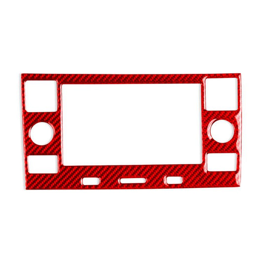 For Volkswagen Sagitar 2019-2023 Left-hand Drive Multimedia Panel Sticker(Red) - Car Interior Mouldings by buy2fix | Online Shopping UK | buy2fix