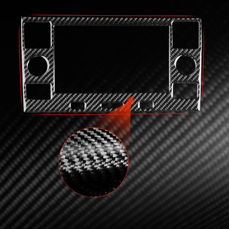 For Volkswagen Sagitar 2019-2023 Left-hand Drive Multimedia Panel Sticker(Red) - Car Interior Mouldings by buy2fix | Online Shopping UK | buy2fix