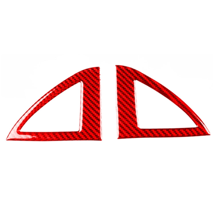 For Jaguar F-TYPE 2013+ Universal Inner A-pillar Speaker Cover For Both Left And Right Driving(Red) by buy2fix